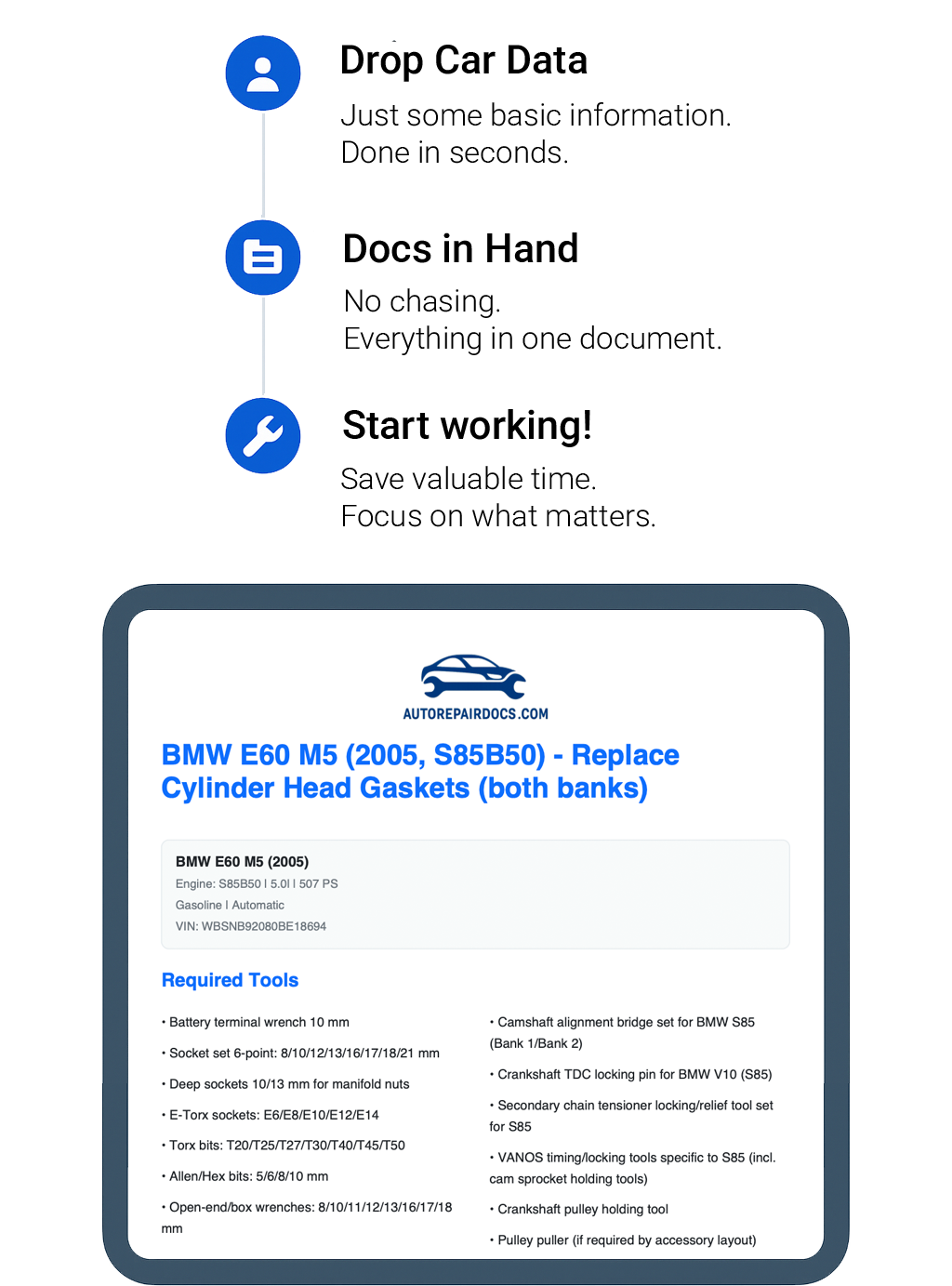 AutoRepairDocs Promotional Image